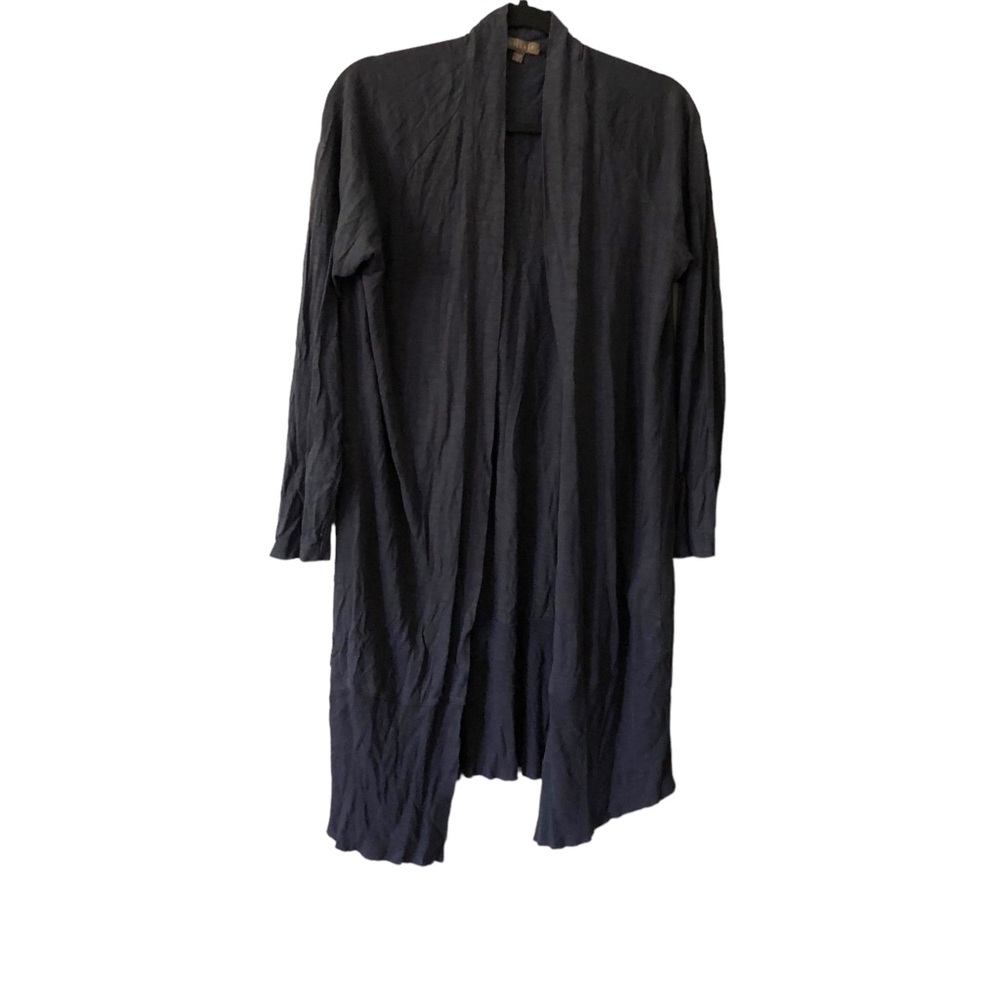 Lilla P Women’s Cardigan - open Cardigan lightweight grey - Size XL